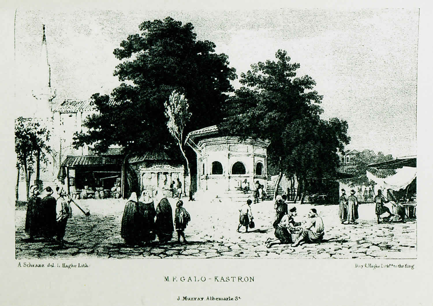 Υπαίθρια αγορά γύρω από την οθωμανική κρήνη της πλατείας Κορνάρου στο Ηράκλειο