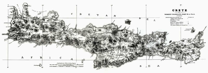 Χάρτης της Κρήτης